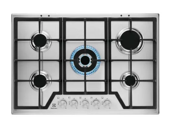 Plaque gaz ELECTROLUX 74.4 cmcm, KGS7536SX
