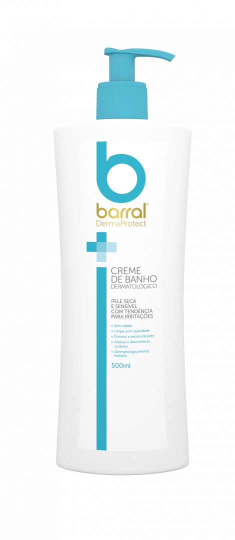 Barral Dermaprotect Creme de Banho Dermatológico 500ml