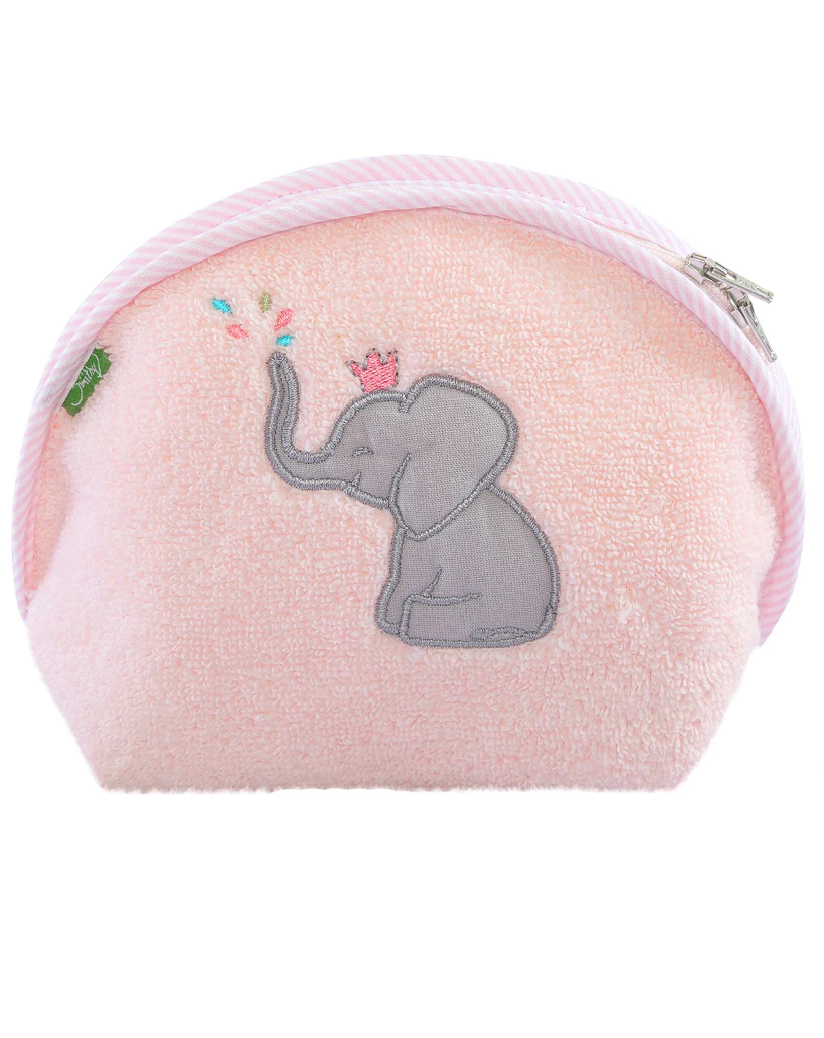 Waschtasche ELEFANT (18x16) in rosa
