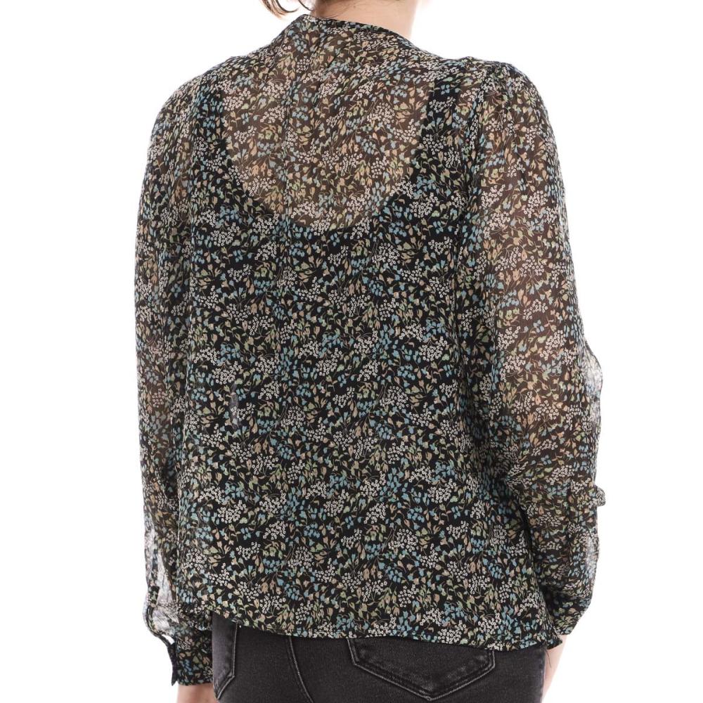 JDY Blouse Noir à fleurs Femme JDY Isabell