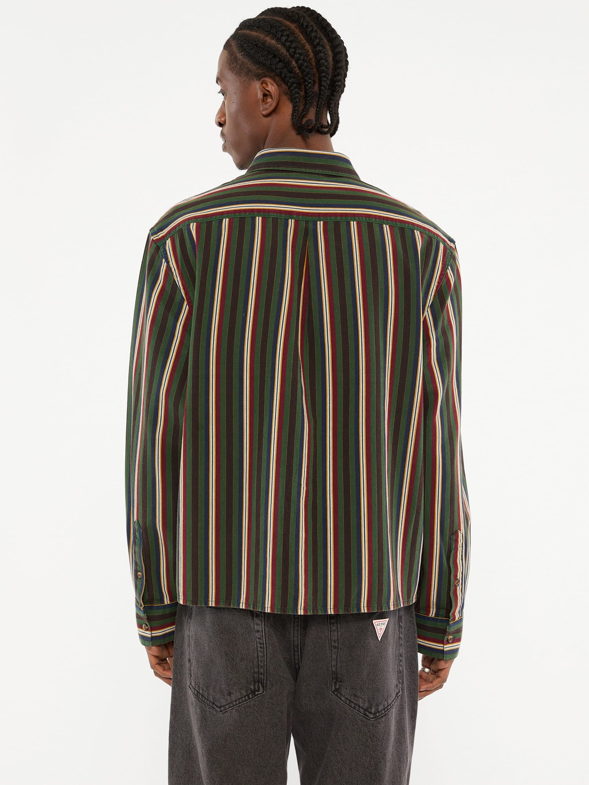 Camisa listrada ecológica GUESS Originals