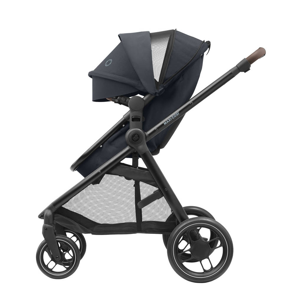 Wielen zitten regelmatig vastMC Zelia 3 Essential Graphite (Black Frame & Brown Leather)