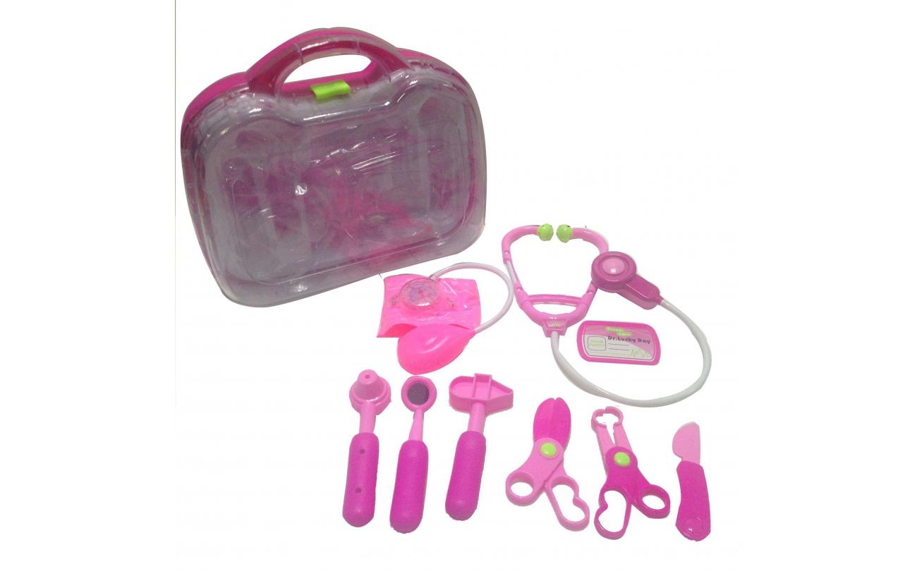 Roze dokterskoffer Dr.Lucky Day