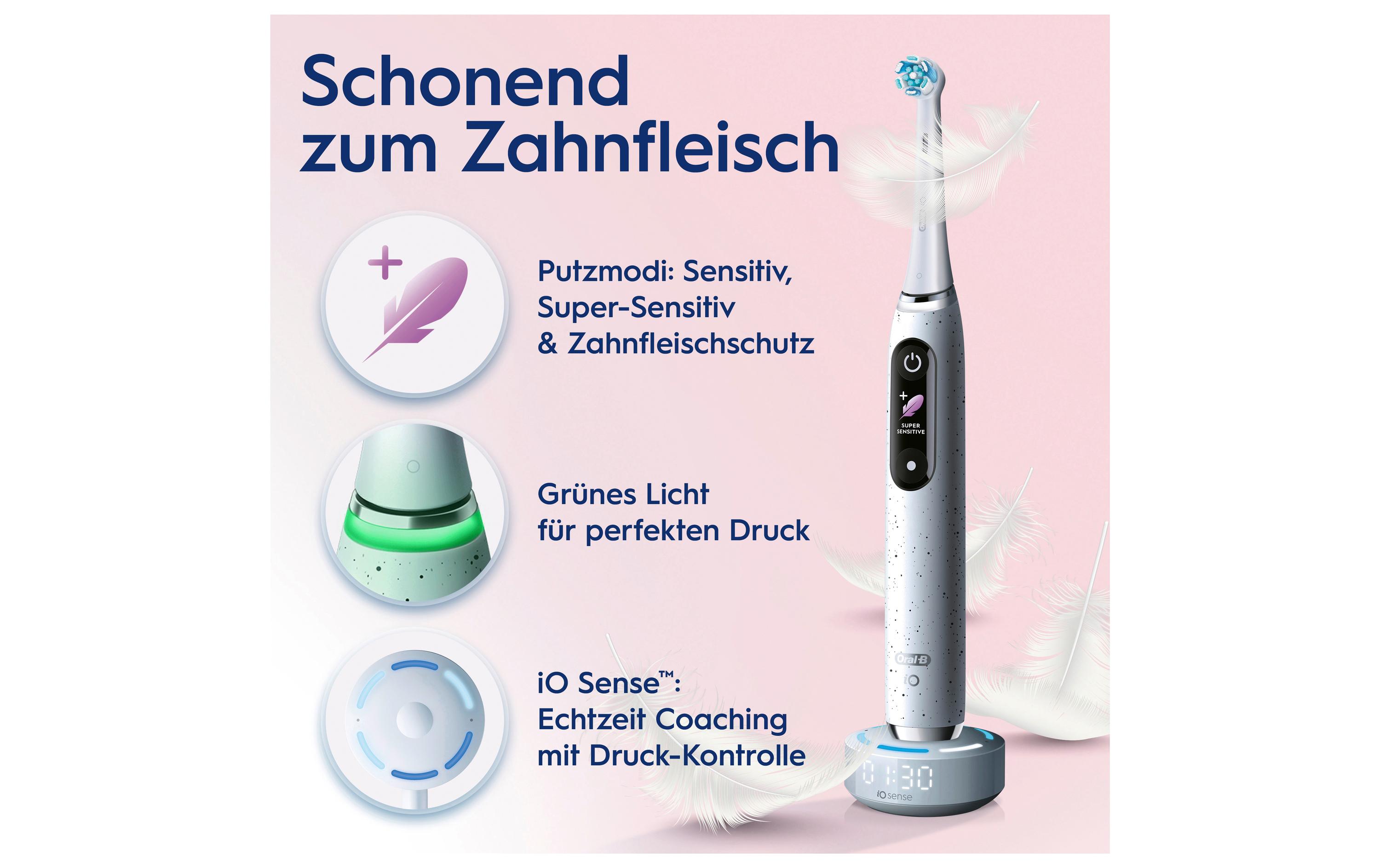 Mikrovibrationszahnbürste iO Series 10 Weiss<br>Elektrische Zahnbürste