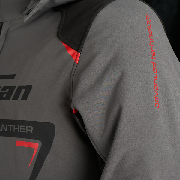 Furygan - Blouson Sektor Roadster Anthracite / Noir / Rouge