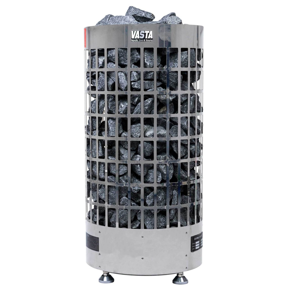 Vasta Elektrisk Badstuovn Ignite 6kw, separat kontroll, 5-8m3, stål