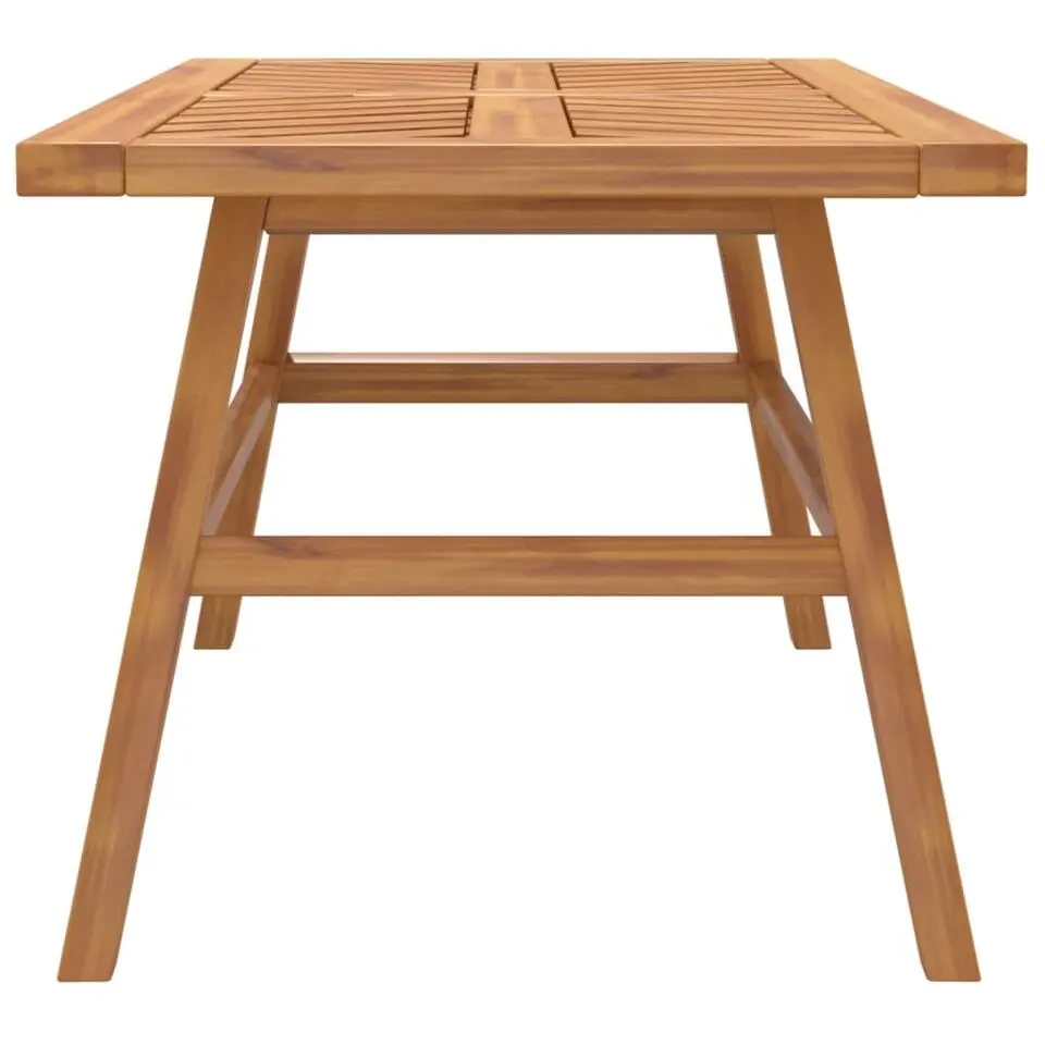 vidaXL - Tuintafel - Bruin - Acaciahout
