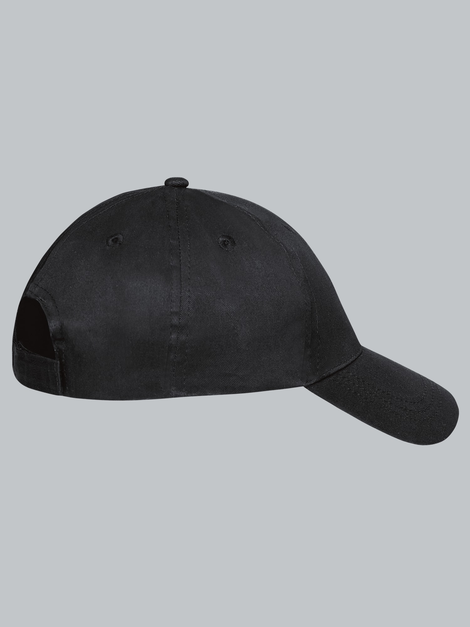Baseballmütze mit Schwinge Schwarz