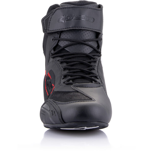 Alpinestars - Baskets Faster-3 Rideknit Noir / Gris Foncé / Rouge