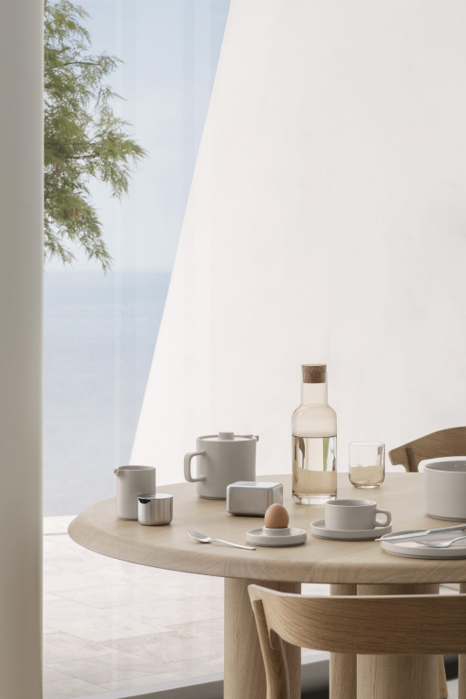 Blomus Pilar eierdop set van 2 moonbeam