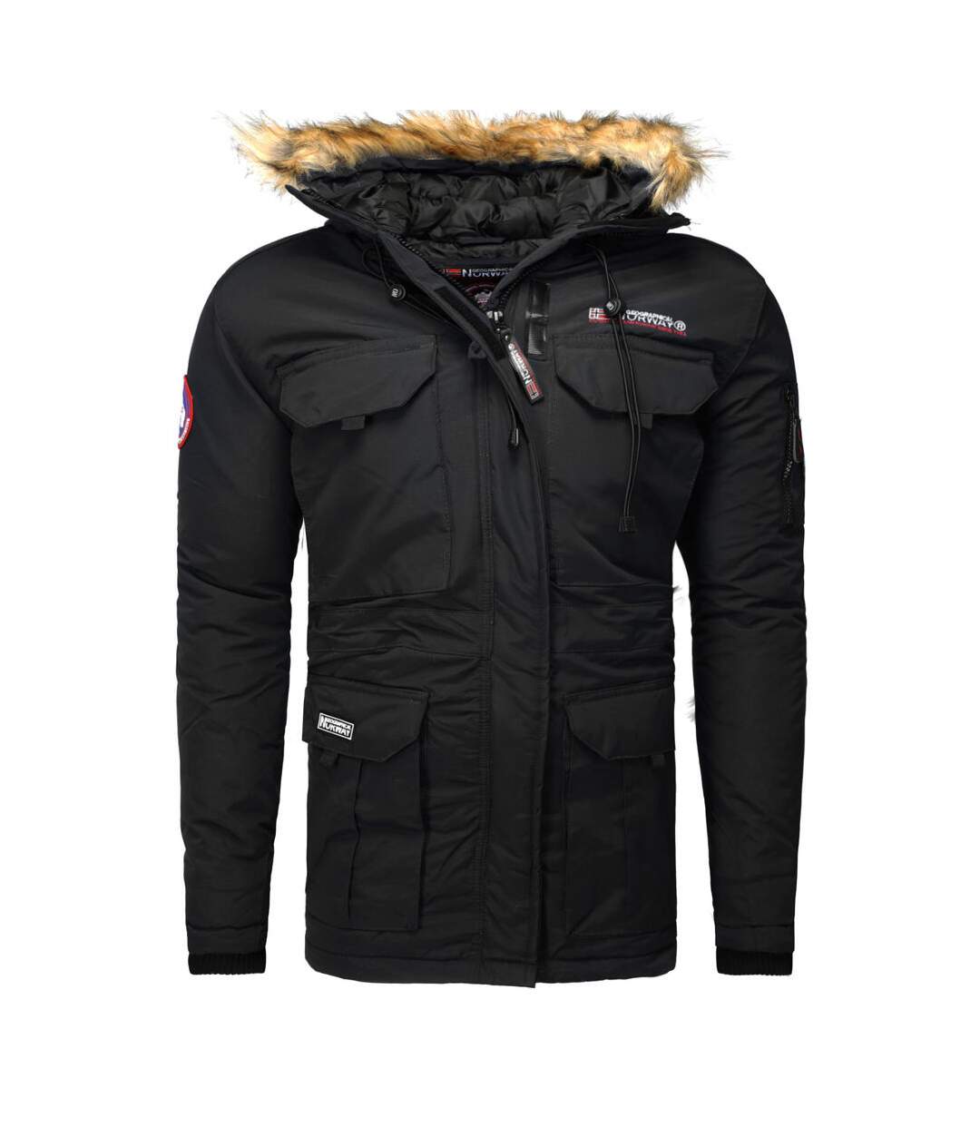Parka homme Geographical Norway Parka GN Bottle noir
