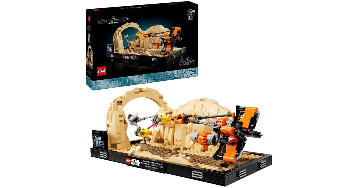 LEGOStar Wars - Mos Espa Podrace diorama Constructiespeelgoed  (75380)