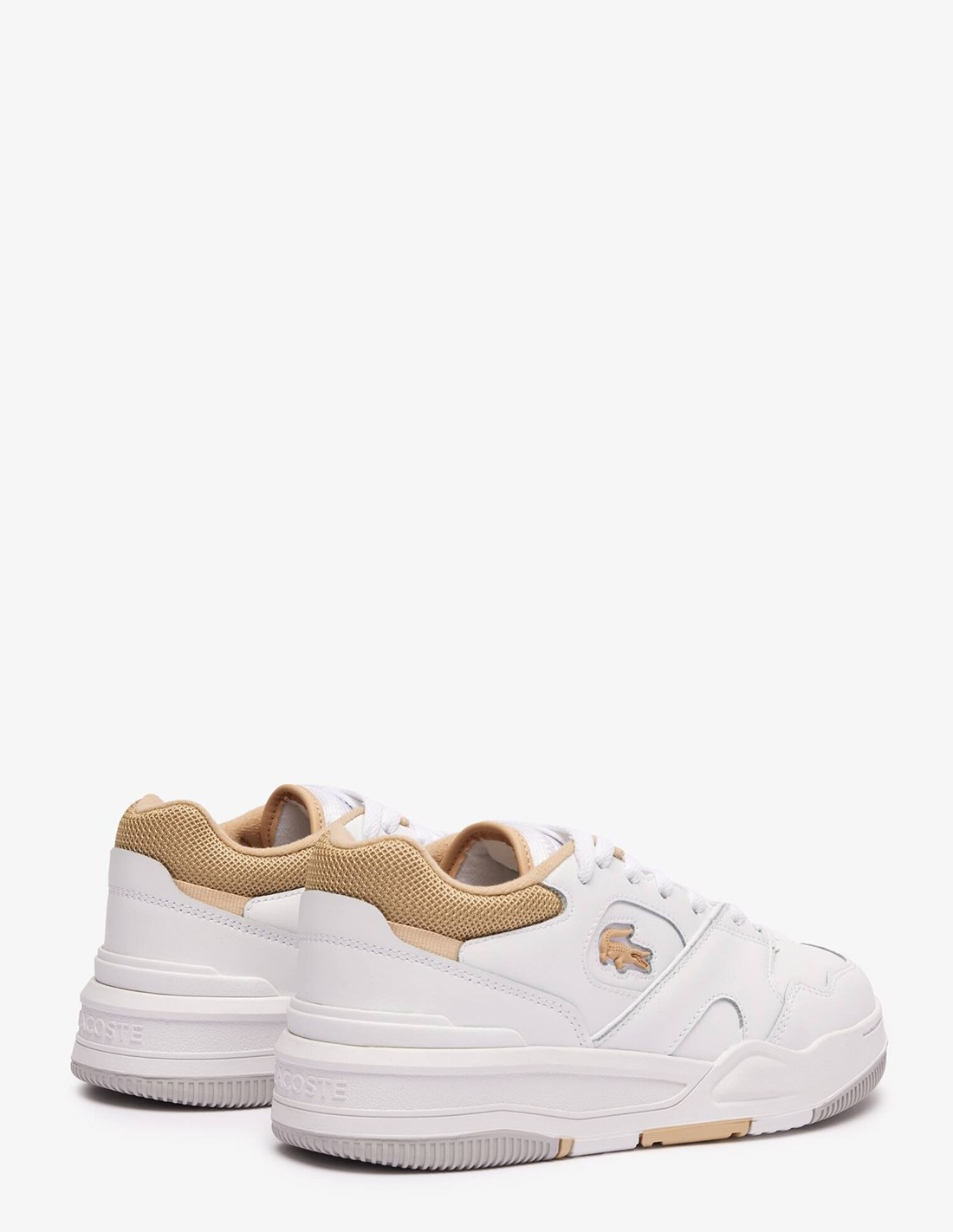 lacoste Sneakers Femme Lineshot 124 2 SFA Blanc/Beige
