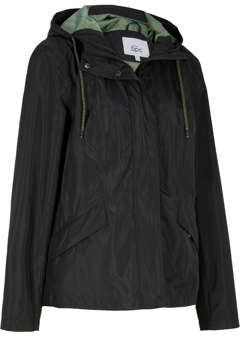 Veste coupe-vent avec polyester recyclé