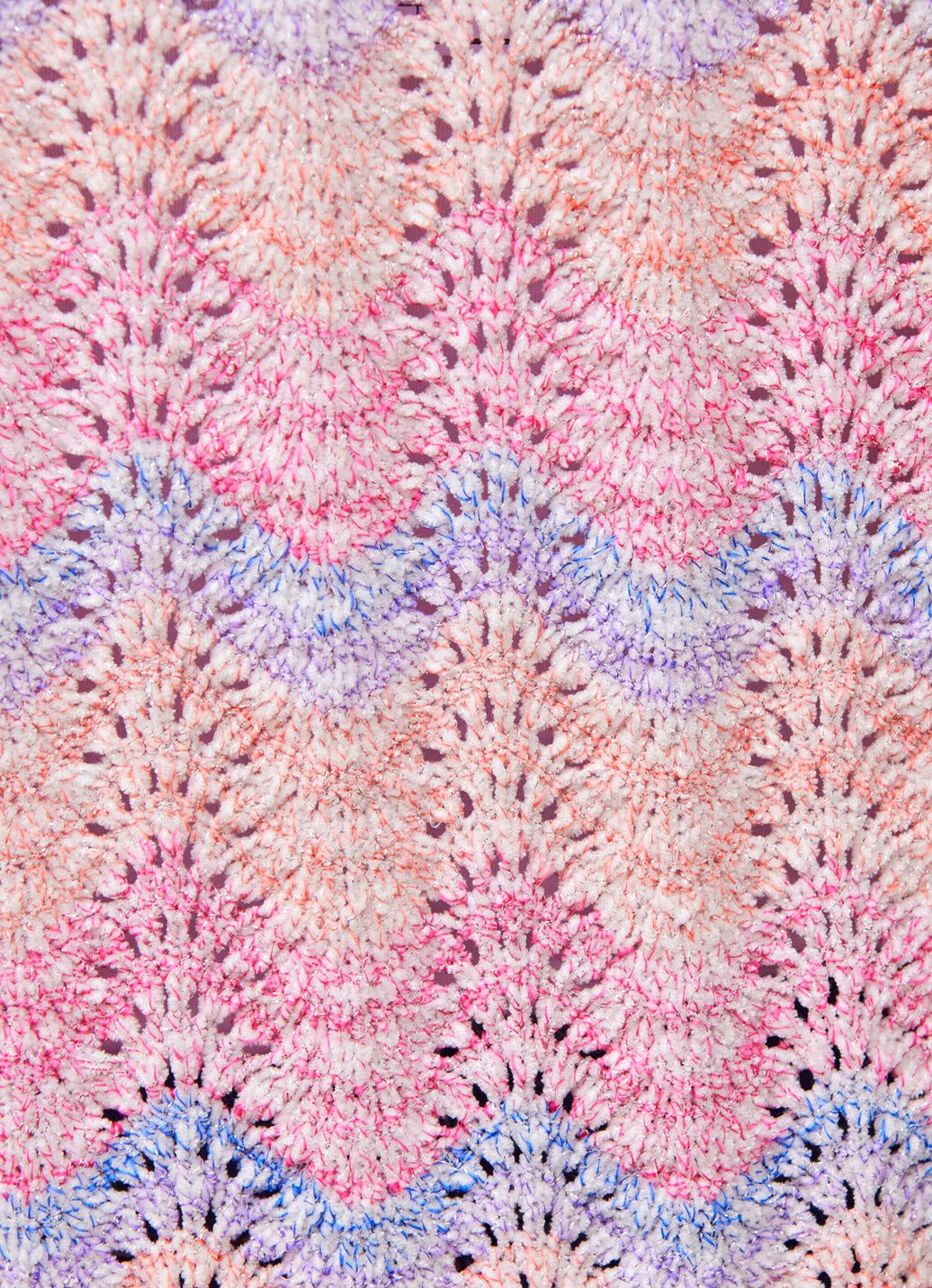 Pullover mit Farbverlauf und Glitzereffekten