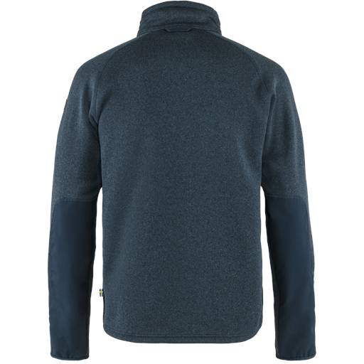 Fjällräven Övik Fleece Zip Sweatshirt, Navy, M