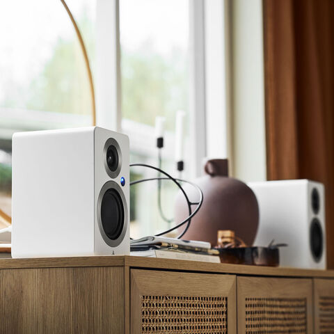 Argon Audio FORTE A4 WIFI – actieve luidsprekers met Wi-Fi-streaming Blauw