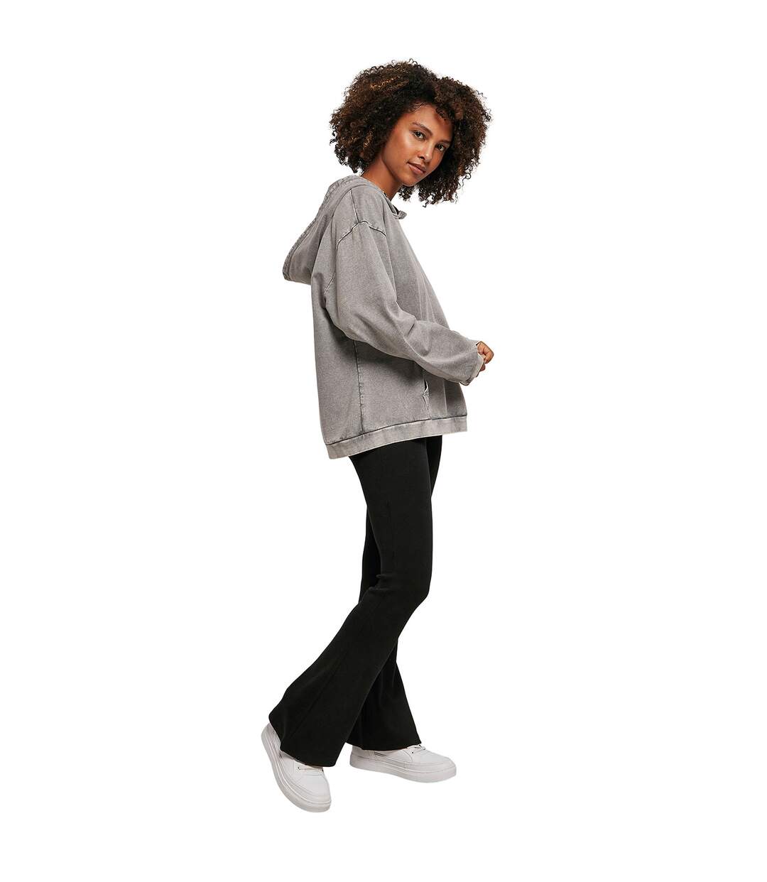 Build Your Brand - Sweat à capuche - Femme (Anthracite) - UTRW8513