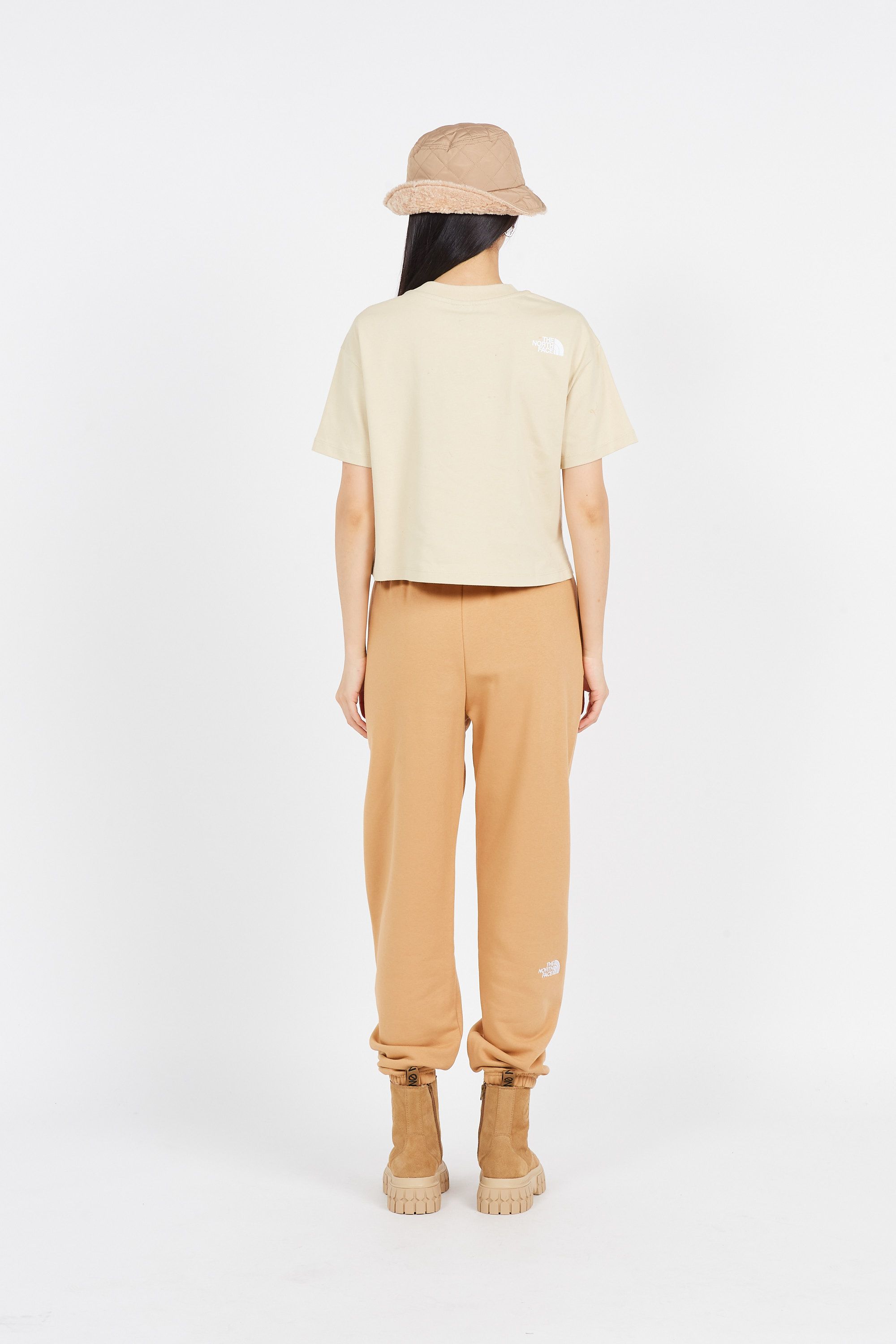 THE NORTH FACE T-shirt  W NSE PATCH TEE Beige