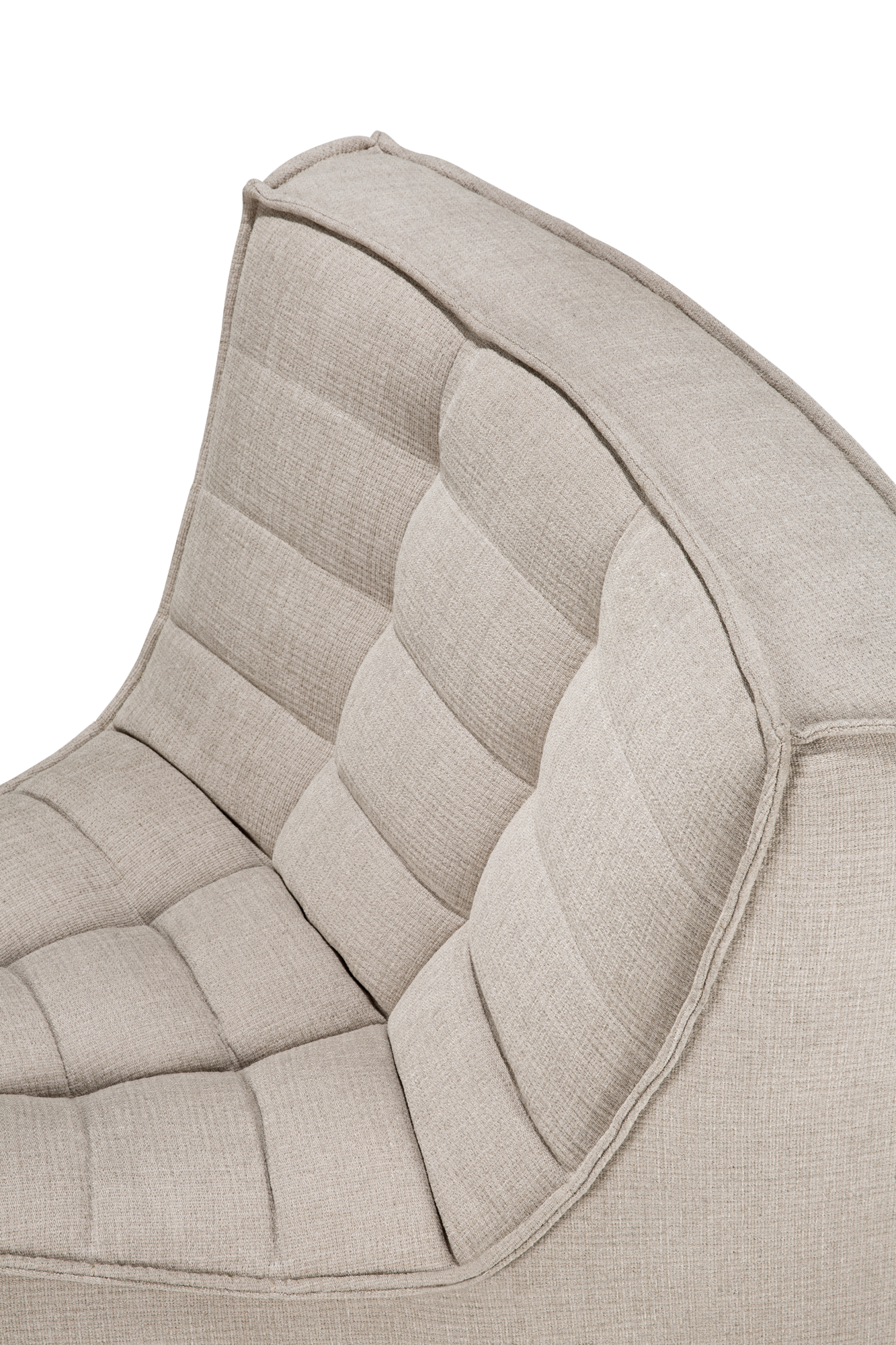Sofa N701 45° round corner - beige