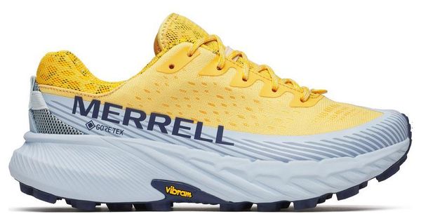Chaussures de Trail Merrell Agility Peak 5 Gore-Tex Jaune/Bleu Femme
