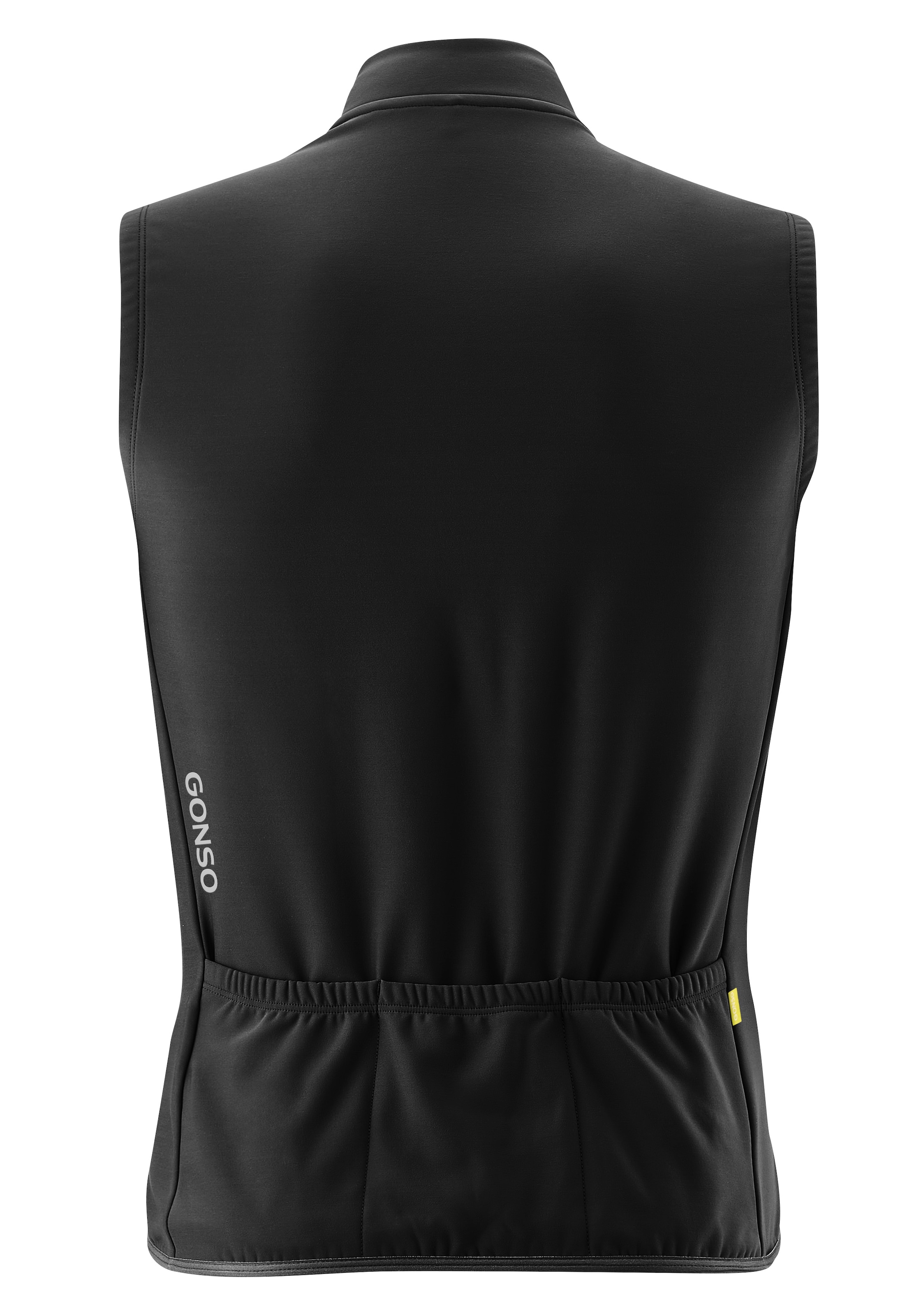 Gonso Funktionsweste »Road Vest Therm«, Herren Weste mit Rückentasche, atmungsaktive Radweste, Tight Fit
