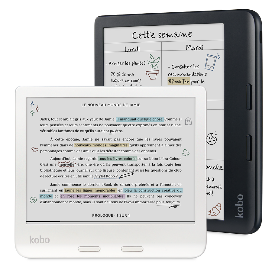 Kobo Libra Colour Blanc