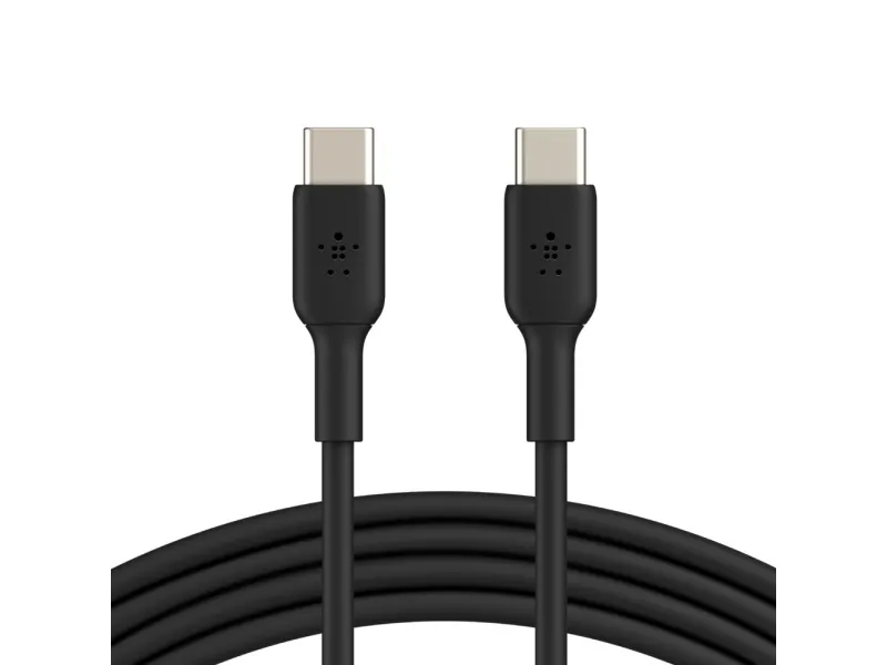 Belkin BoostCharge - USB-kabel - 24 pin USB-C (han) til 24 pin USB-C (han) - 2 m - sort