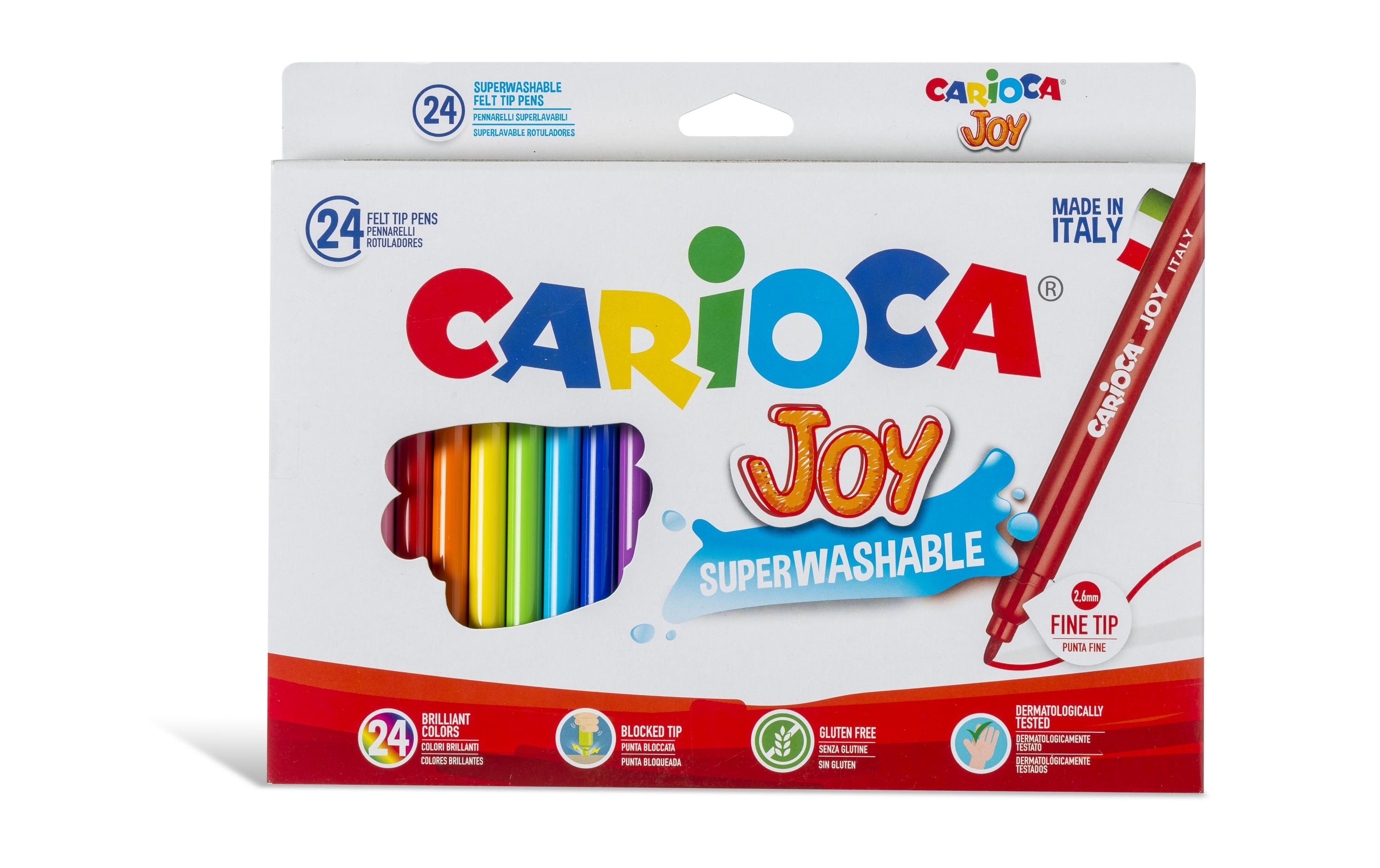 Fasermaler Joy 24 Stück, MehrfarbigFarbstifte