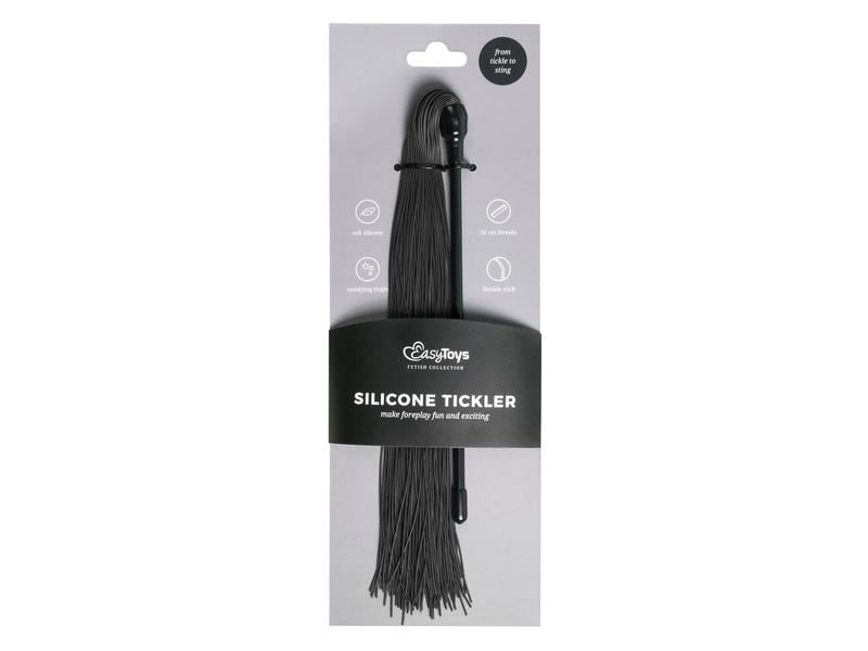 Easytoys Fetish Collection Tickler Schwarz Silikon-Kitzler für erotische Spiele