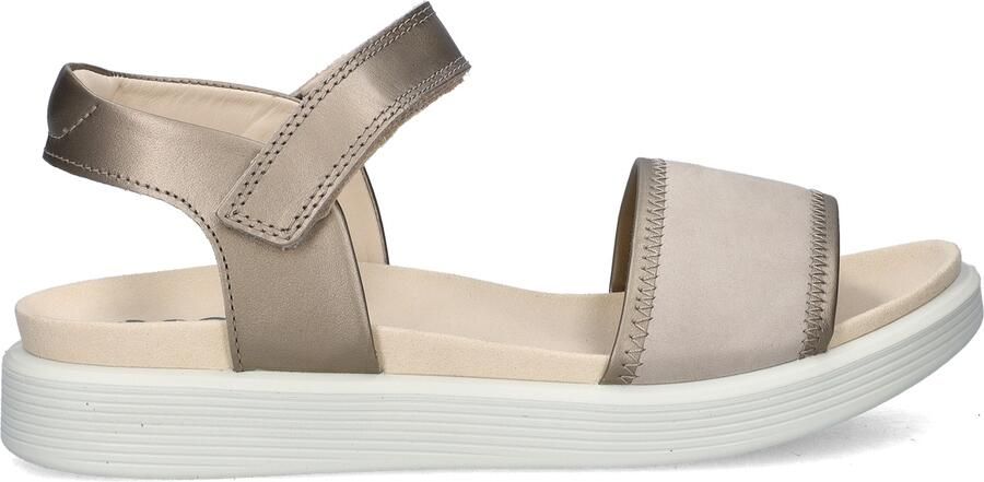 ECCO SOFT SANDAL W Dames Sandalen BEIGE