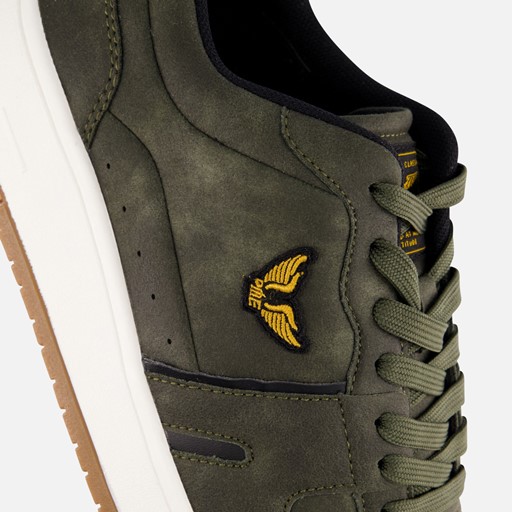 PME Legend Ceptor Sneakers groen Nubuck