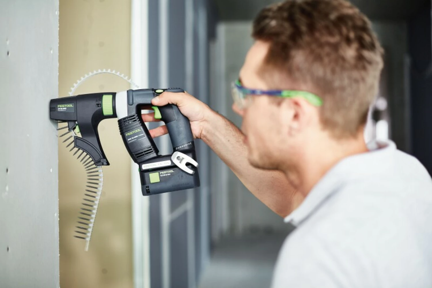Festool DURADRIVE DWC 18-2500-Basic 18V Li-Ion accu bandschroefmachine body in systainer - 18Nm - 55mm - koolborstelloos