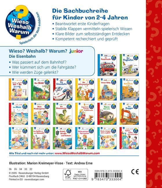 Die Eisenbahn / Wieso? Weshalb? Warum? Junior Bd.9