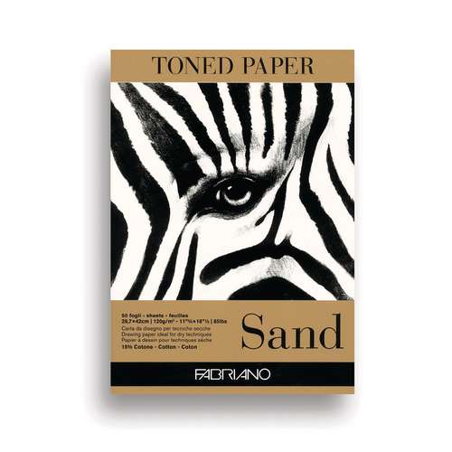 FABRIANO® Toned Paper Zeichenblock, Sand