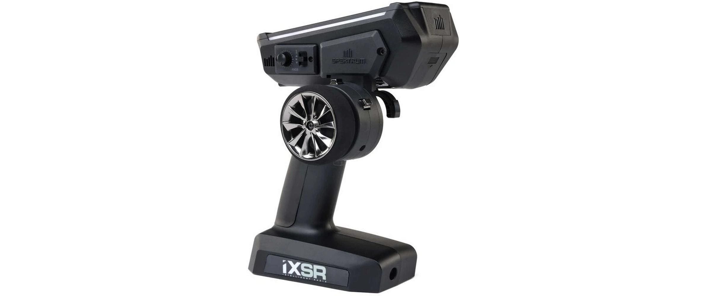 Fernsteuerung iXSR DSMR 2.4 GHz 6-Kanal inkl. SR515<br>6-Kanal DSMR Sender für RC-Fahrzeuge inklusive Empfänger