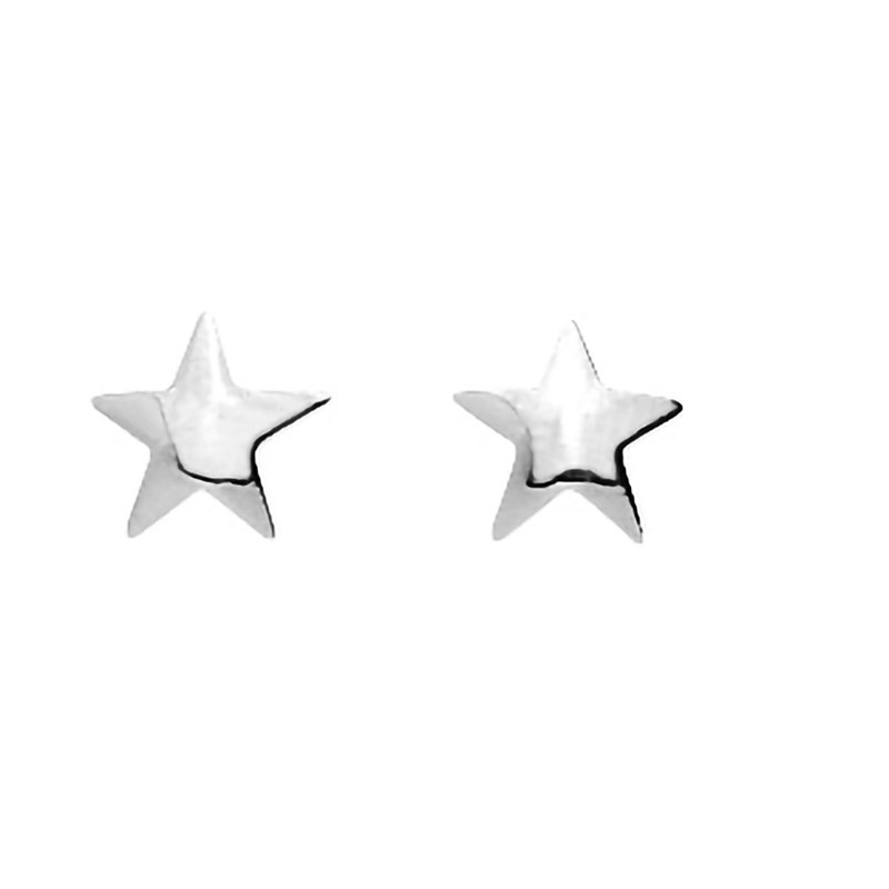 Boucles d'oreilles femme - Or 18 Carats - Etoile
