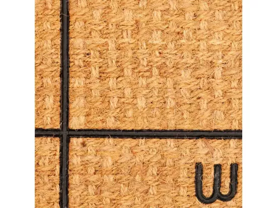 Paillasson en coco naturel 45x75h