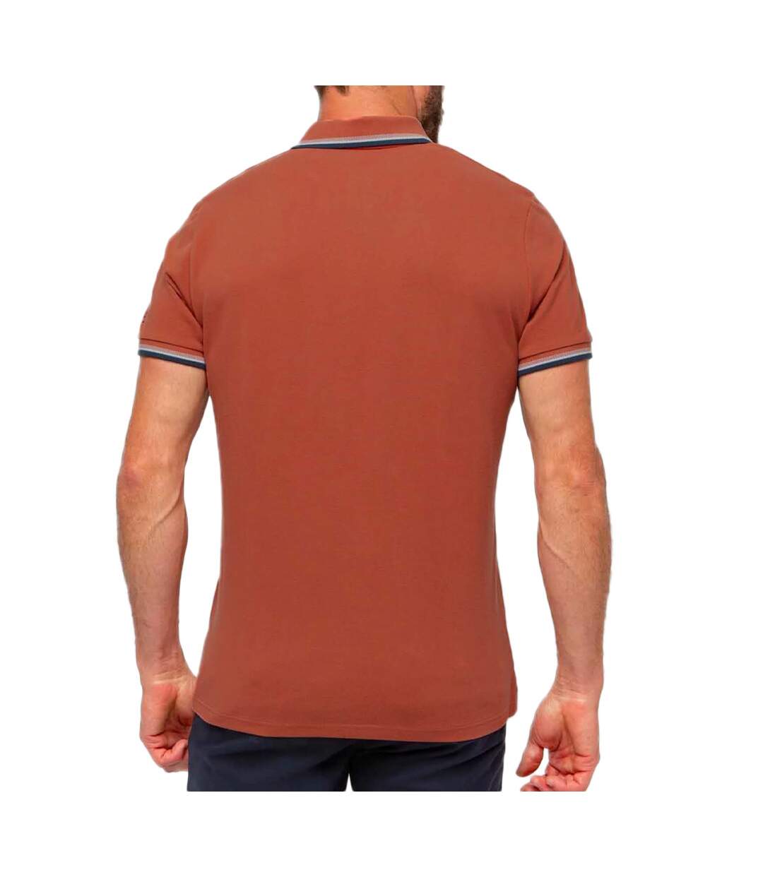 Polo Terracotta Homme TBS Epol