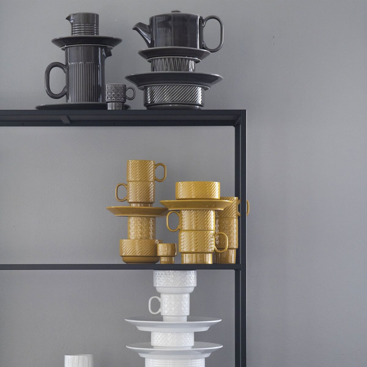 Coffee & More kaffekrus 2-pack, gul