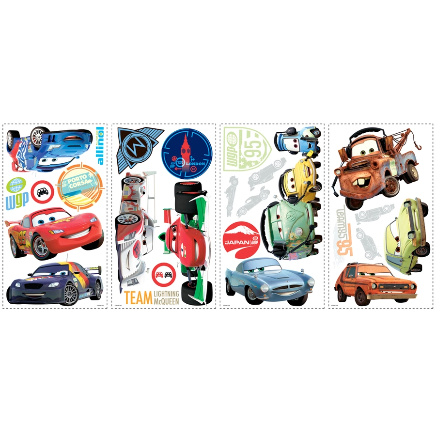 Room Mates  Cars 2 Mehrfarbig
