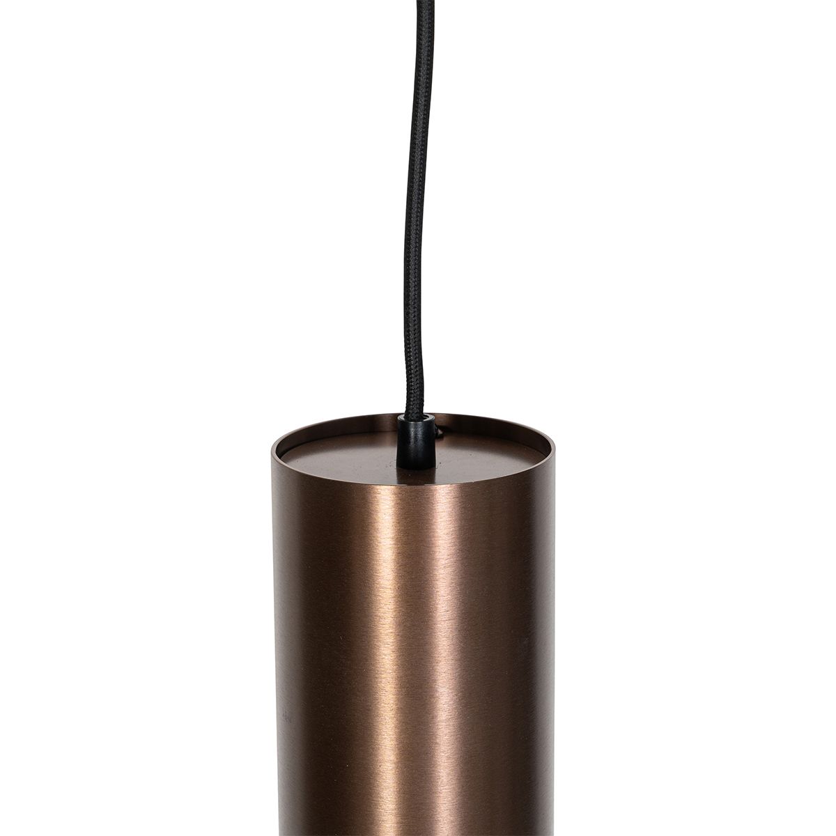Design hanglamp donkerbrons GU10 50mm - Tubo