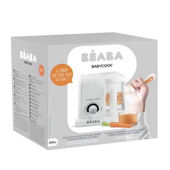 Robot Babycook Solo   White/Silver        de               Béaba