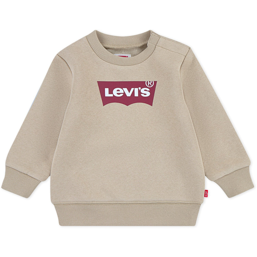 Køb Levi's White Pepper Batwing Crewneck Sweatshirt