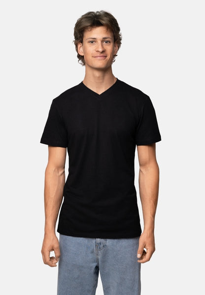 MODAL T-SHIRT MED V-HALS TIL MÆND