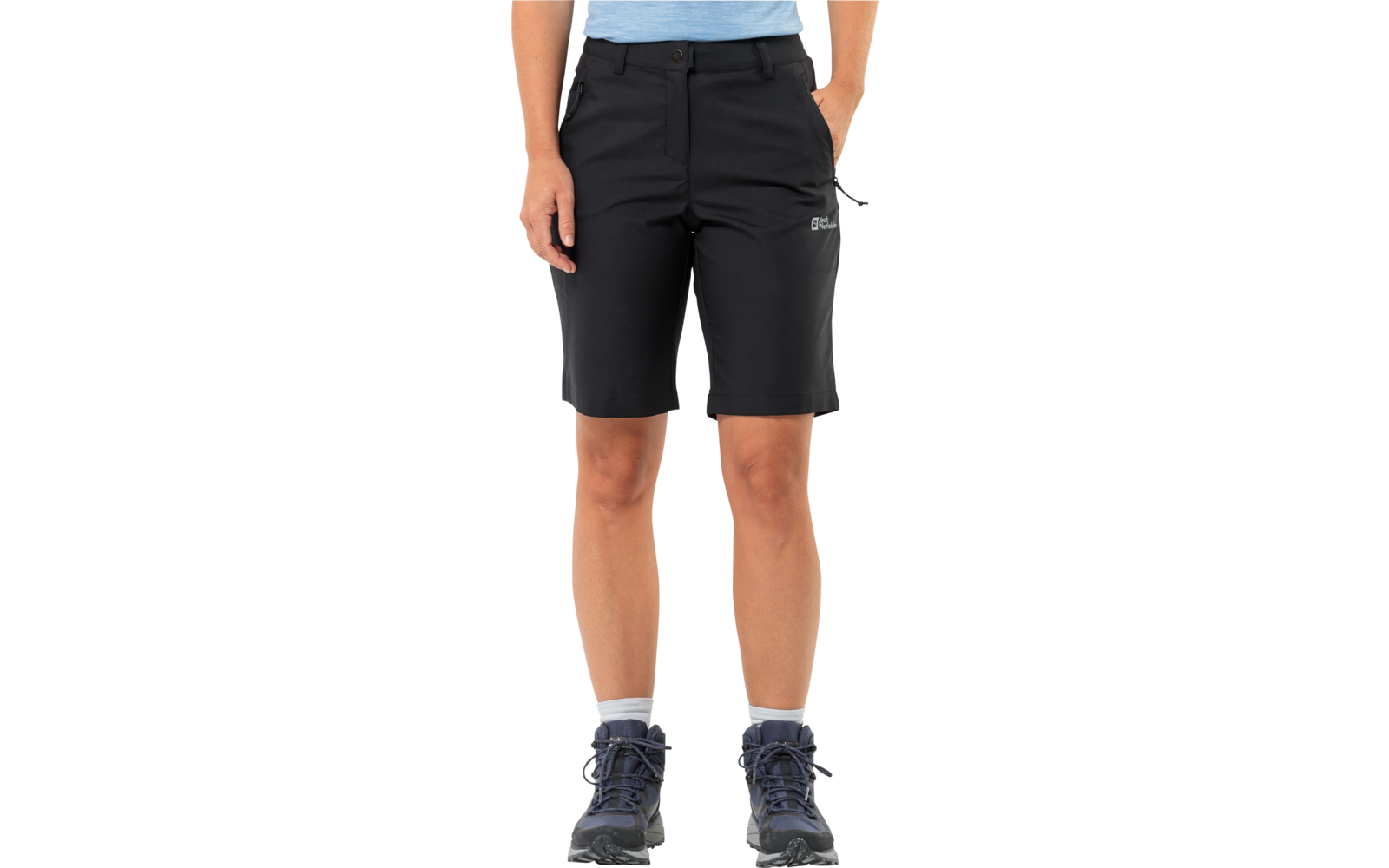 Jack Wolfskin Active Track Damen kurze Softshellhose