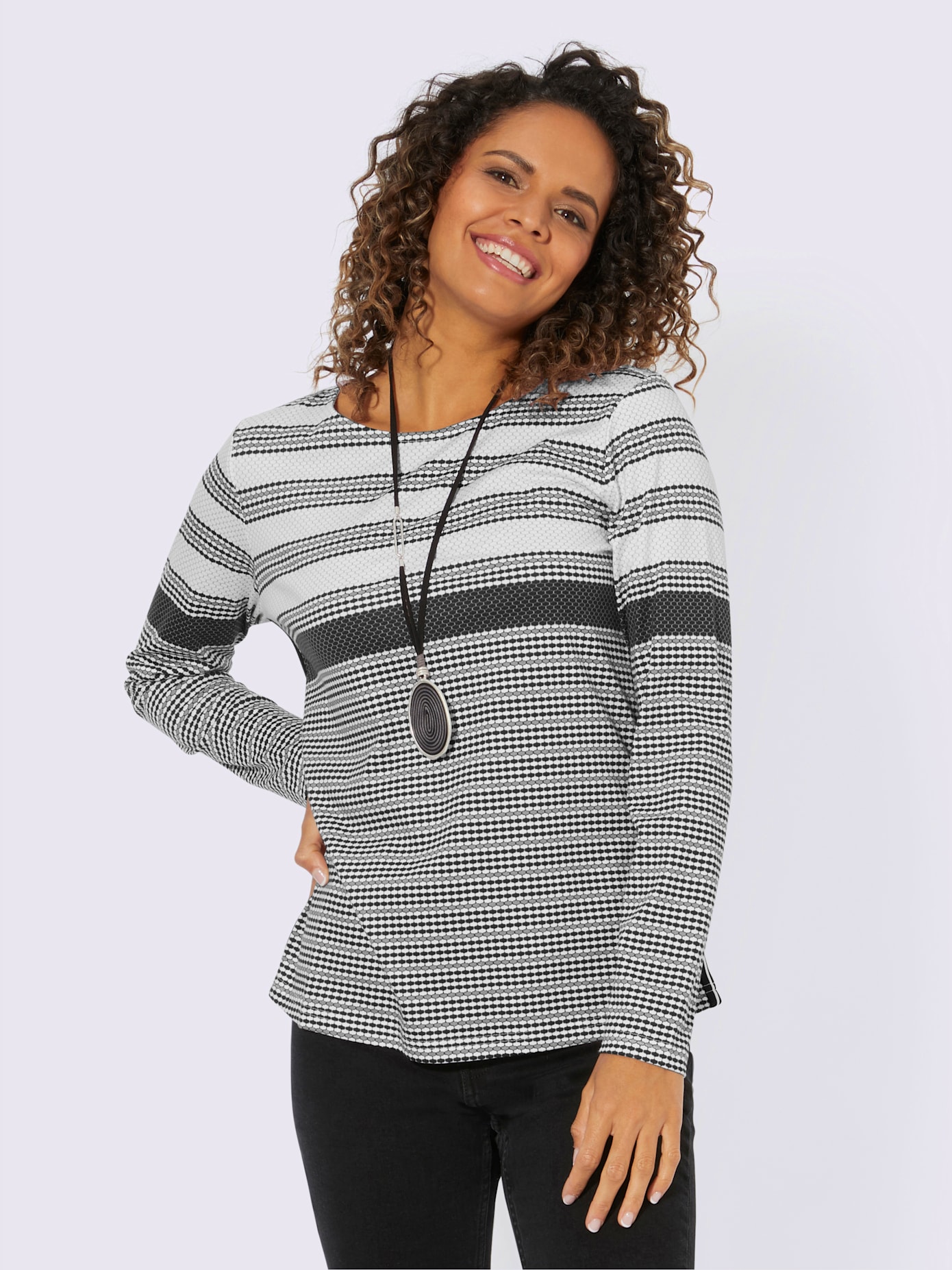 T-shirt à rayures 50% coton