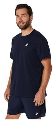 Maillot manches courtes Asics Core Run Bleu Homme