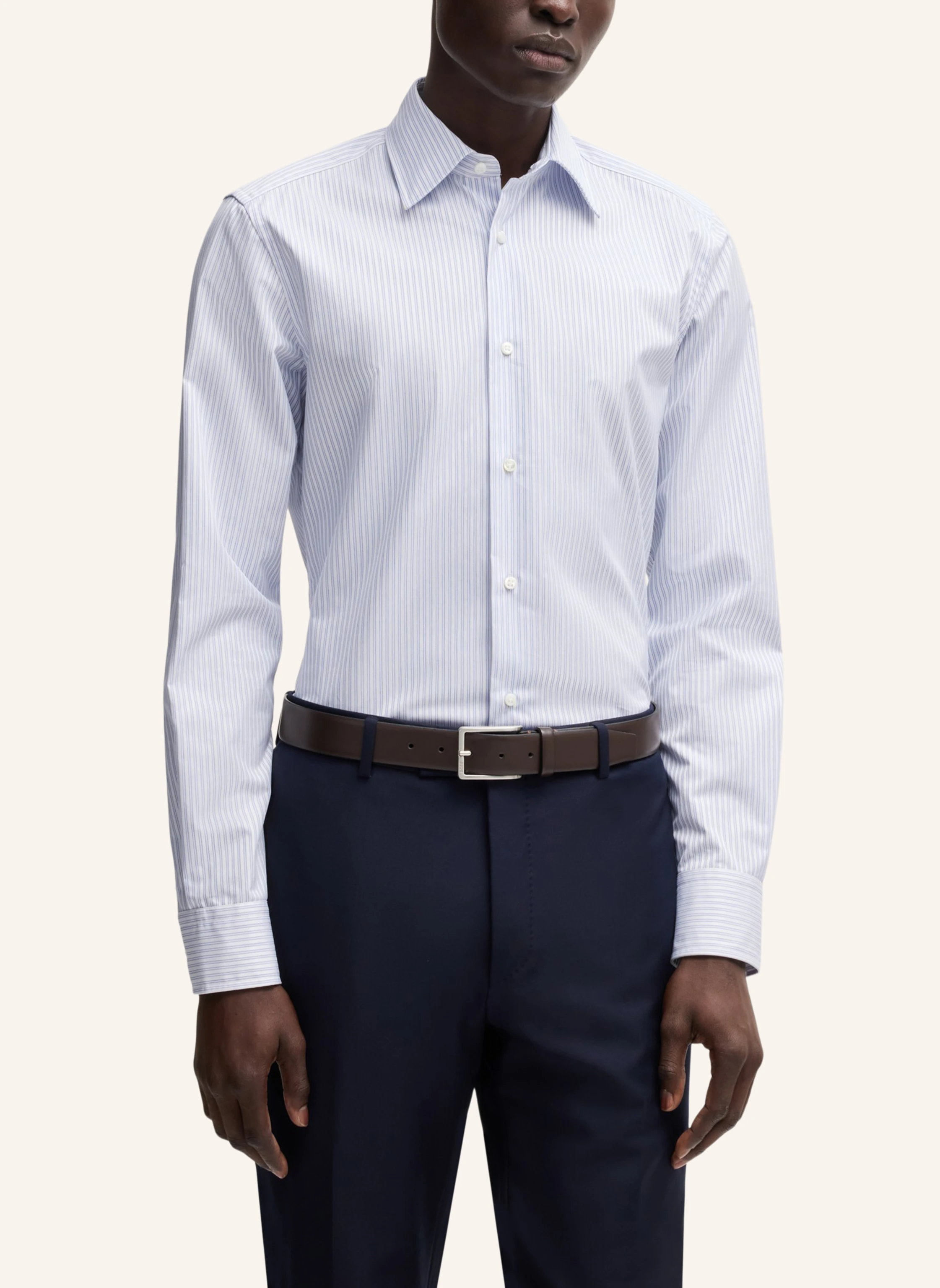 BOSS Business Hemd L-HAYS-KENT-C1-243 Slim Fit