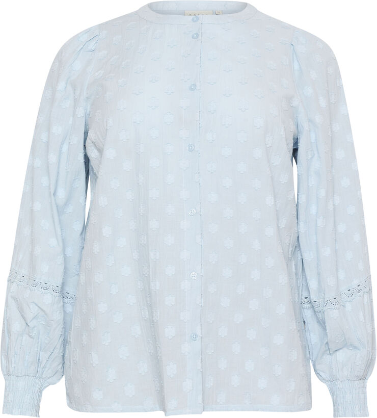 Kaffe Curve KCloulou Shirt Celestial blue